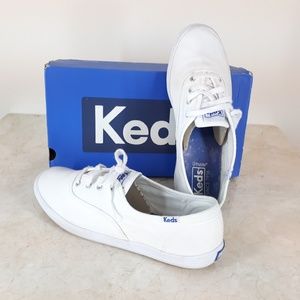 🔥Keds Champion White Canvas Sneakers Size 7M